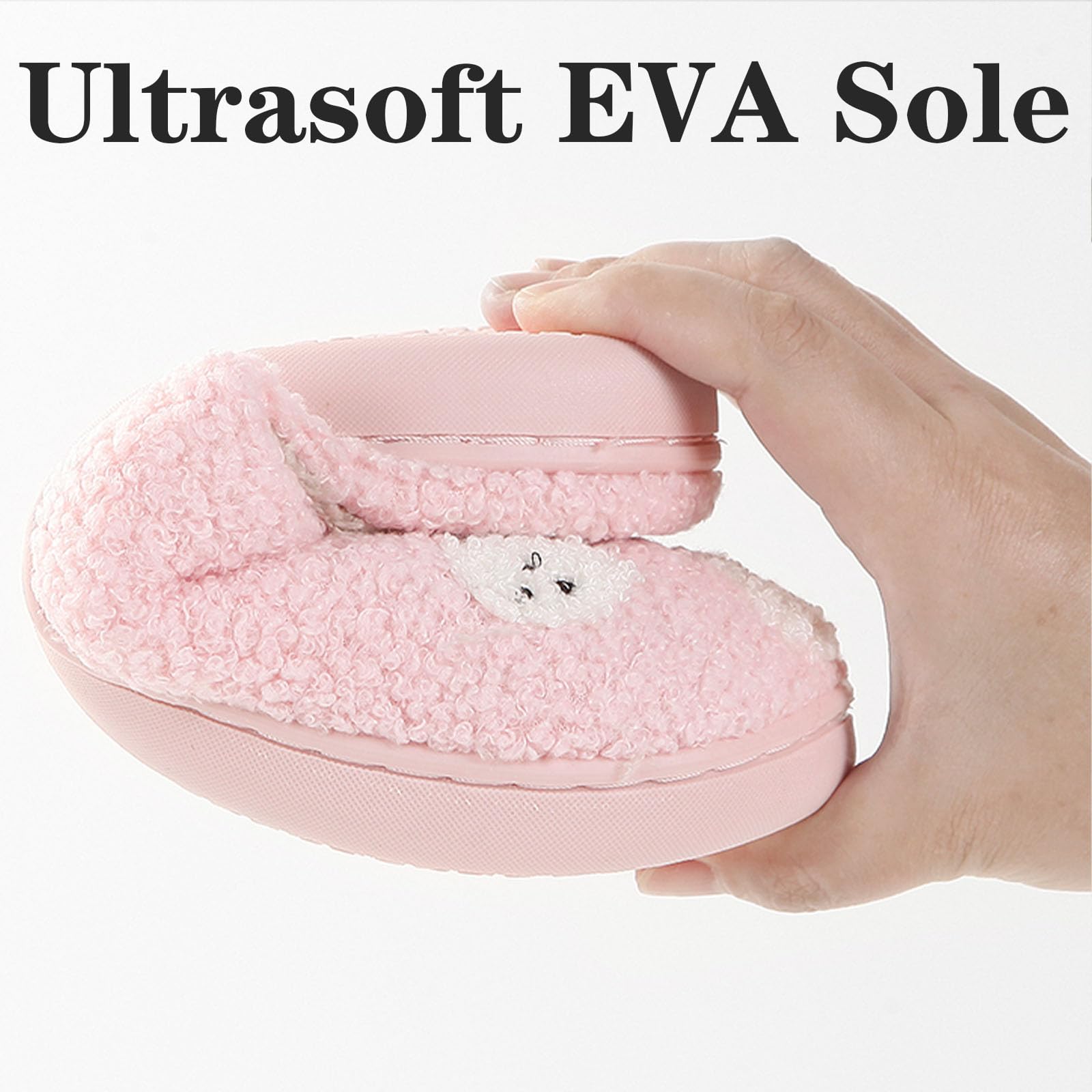 Womens Mens Slippers Retro Memory Foam Cute Cartoon Plush Fluffy Warm Fur Lined slippers Indoor House Home Winter Shoes