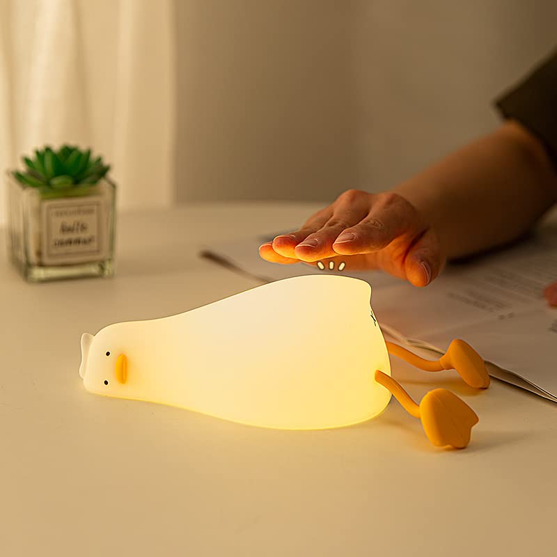 Cute Duck Night Lamp – Soft LED Light for Bedroom & Desk