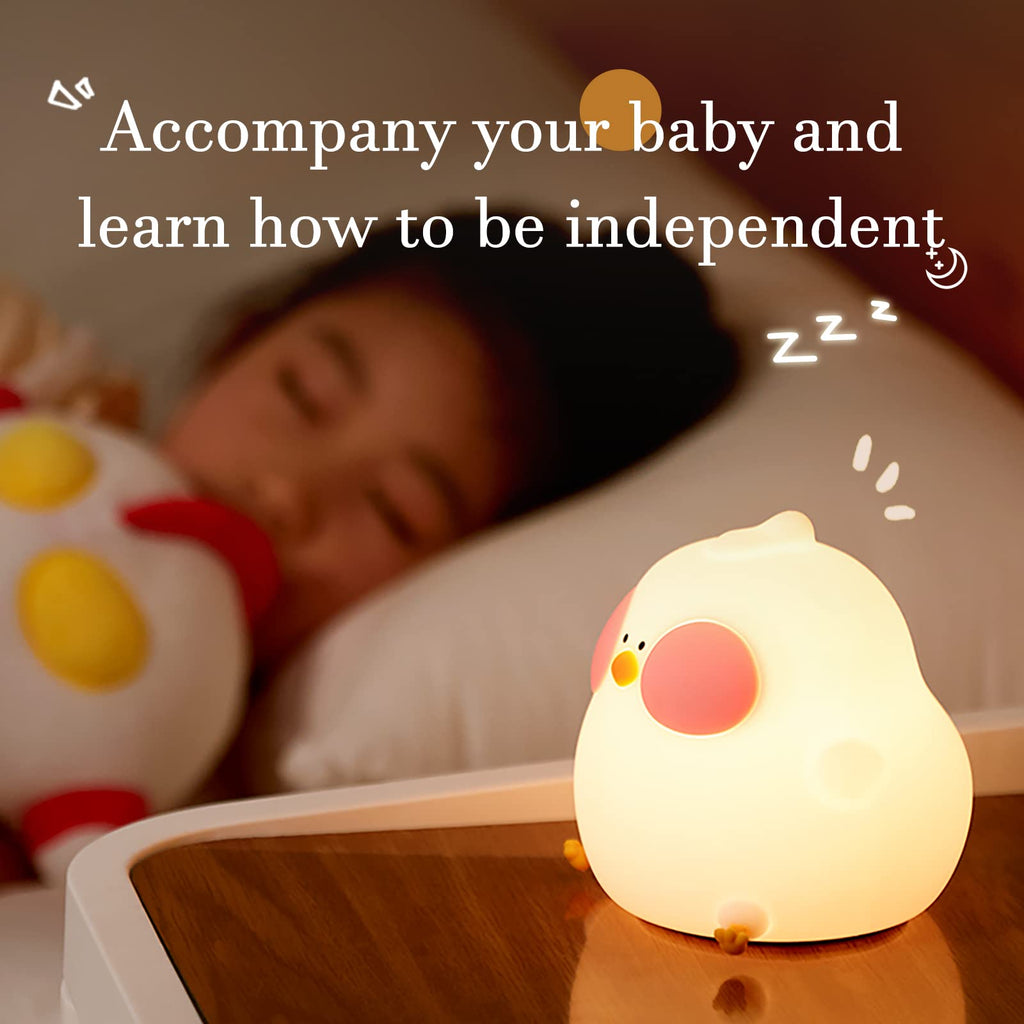 Cute Duck Night Lamp – Soft LED Light for Bedroom & Desk