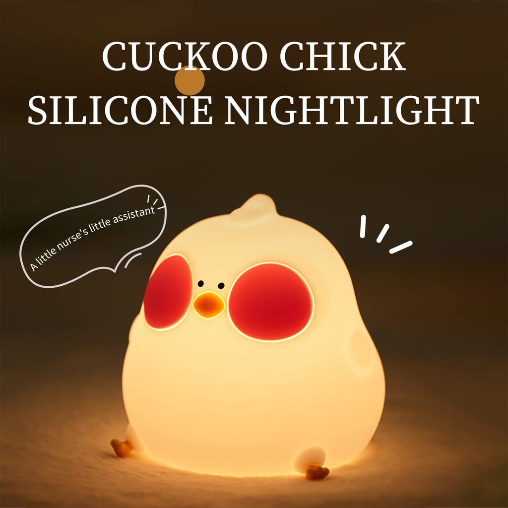 Cute Duck Night Lamp – Soft LED Light for Bedroom & Desk