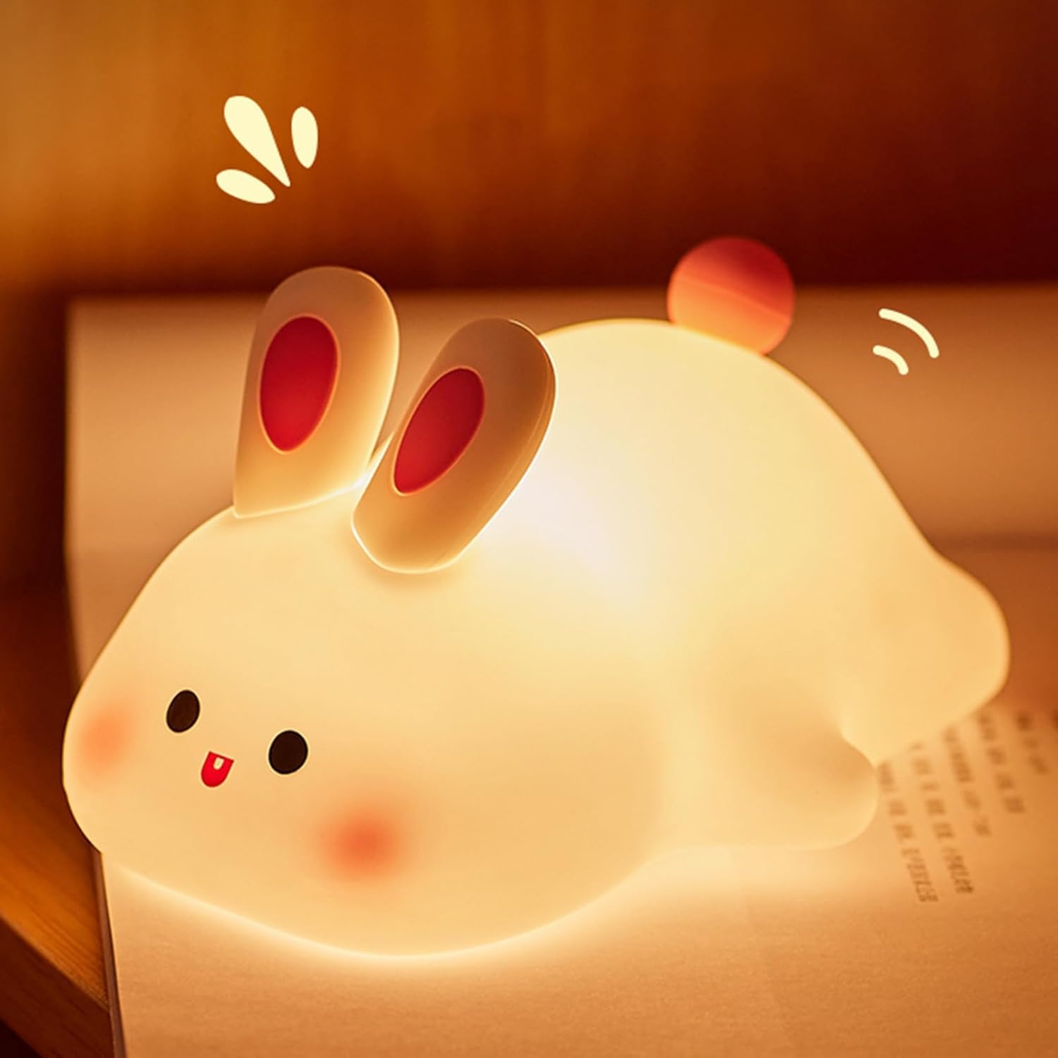 Cute Duck Night Lamp – Soft LED Light for Bedroom & Desk