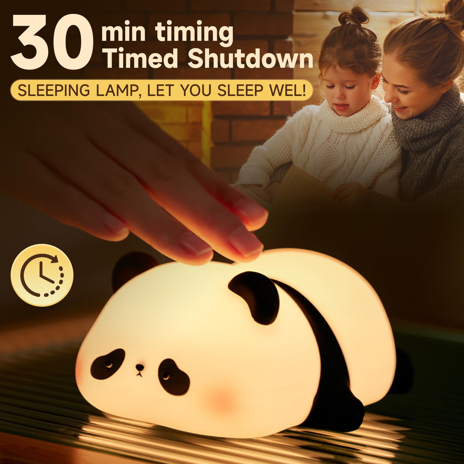 Cute Duck Night Lamp – Soft LED Light for Bedroom & Desk