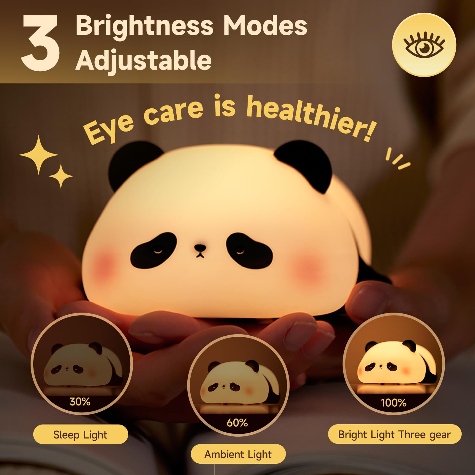 Cute Duck Night Lamp – Soft LED Light for Bedroom & Desk